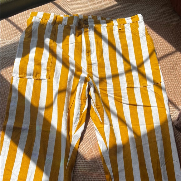 Big Bud Press Pants - Big Bud Press Work Pants - Yellow Stripes 3X